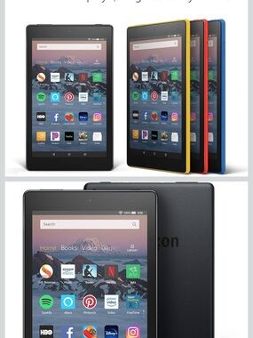 Amazon Fire HD 8 16 GB Tablet - Black (come with case)